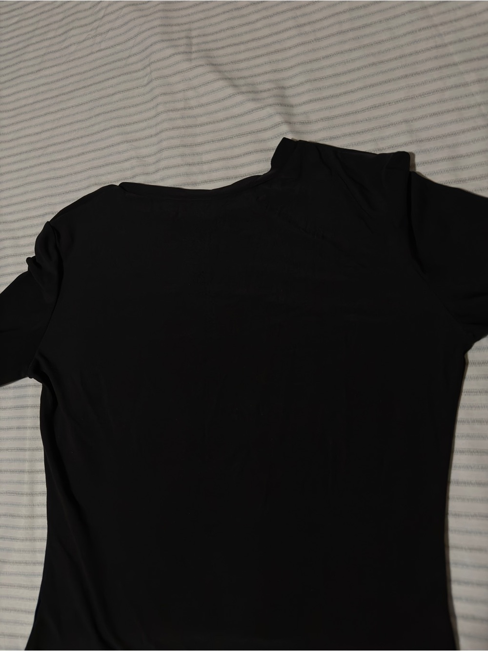 H&M Black Short Sleeve Crewneck Tee